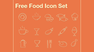 Today’s Tasty Bites – Free Foody Icon Set