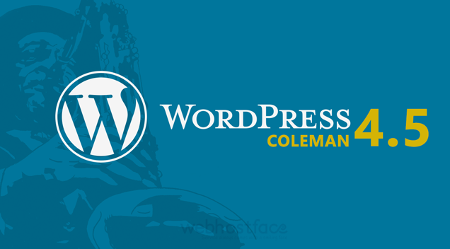 WordPress 4.5 – Coleman