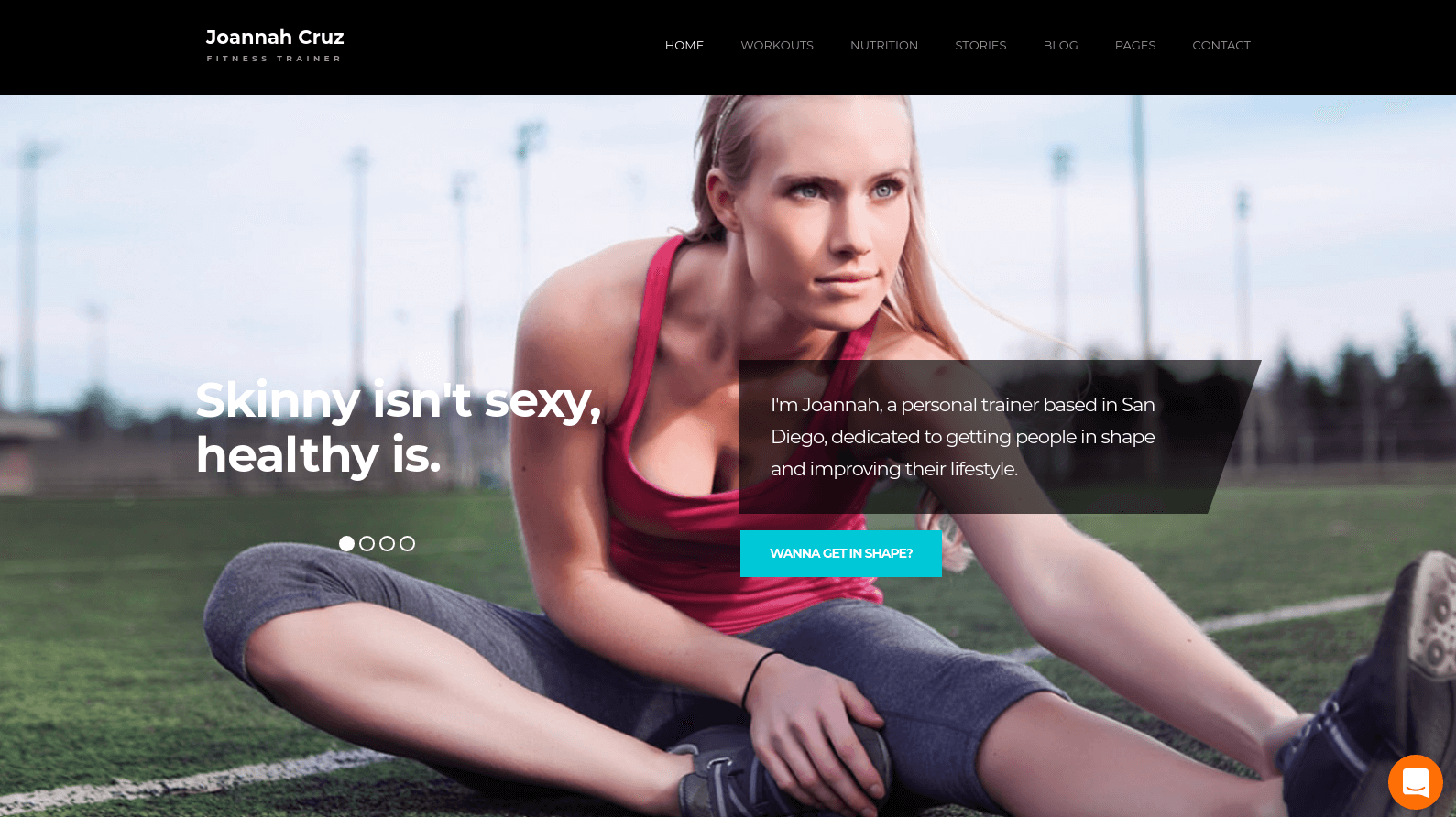 InShape Fitness WordPress Theme