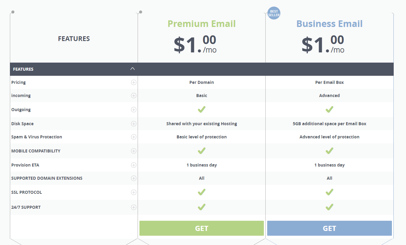 Premium & Business Email Solutions by WebHostFace