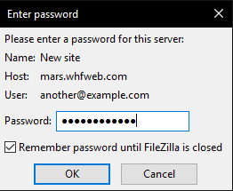 windows-ftp-filezilla-enter-password